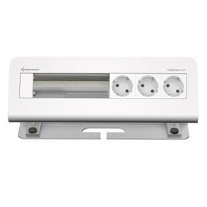 KIND CablePort desk 6fach Alu 7430000063 