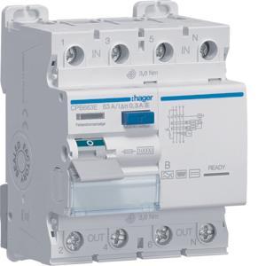 Hager Fi-Schalter 4polig 10kA    CPB663E 