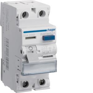 Hager Fi-Schalter 2polig 6kA 25A CGA225D 
