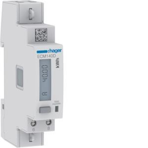 Hager Energiezähler 1phasig      ECM140D 