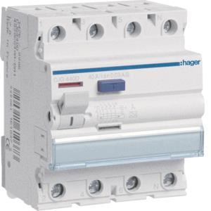 Hager Fi-Schalter 4polig 6kA     CJG440D 