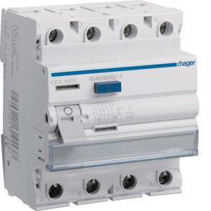 Hager Fi-Schalter 4polig 6kA 40A CEA440D 