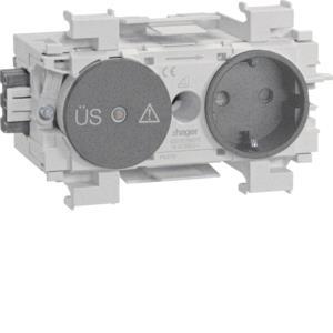 Hager Steckdose+Feinschutz    GS12019011 