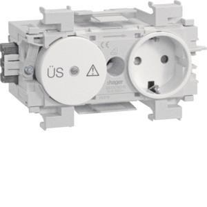 Hager Steckdose+Feinschutz    GS12019016 