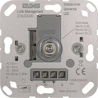 Jung Drehdimmer Universal LED  224LEDUDD 