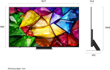 LG 75MRGB87B9B sw Mini RGB LED-TV 