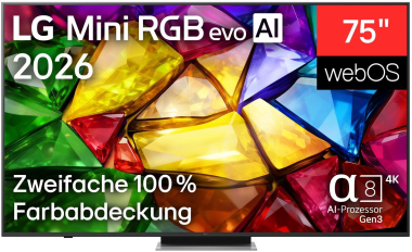 LG 75MRGB87B9B sw Mini RGB LED-TV 