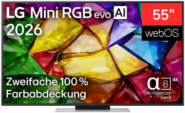 LG 55MRGB87B9B sw Mini RGB LED-TV 
