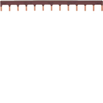 Hager Kammschiene 1polig 63A      KB163P 