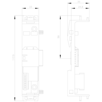 Siemens 3ZY12122EA00 Geraeteverbinder 