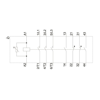 Siemens 3RT10541AP36 Schütz 55kW/400V 