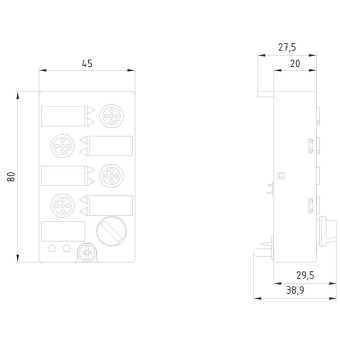 SIEM AS-I             3RK2200-0DQ20-0AA3 