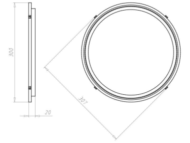 KAIS Einbaugehäuse Halox 250     1283-10 