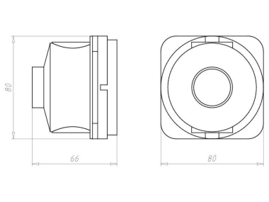 KAIS Verbindungsdose             1276-71 