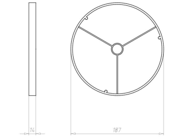 KAIS Kompax Front-Ring           1293-18 