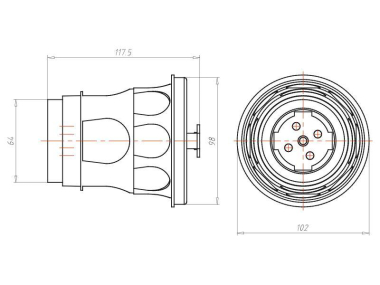 Kaiser Plattendecke Großdose 115 1227-16 