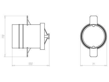 KAIS Plattendeckendose           1247-01 