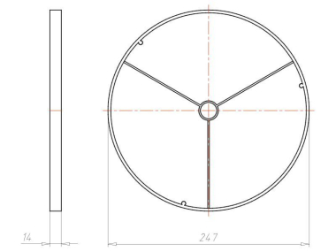 KAIS Kompax Front-Ring           1293-24 