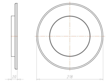 Kaiser EBgehäuse HaloX 180       1282-63 