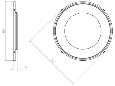 Kaiser EBgehäuse HaloX 250       1283-01 