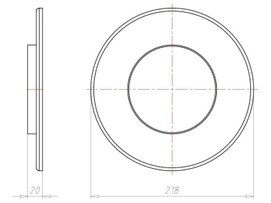 Kaiser EBgehäuse HaloX 180       1282-62 