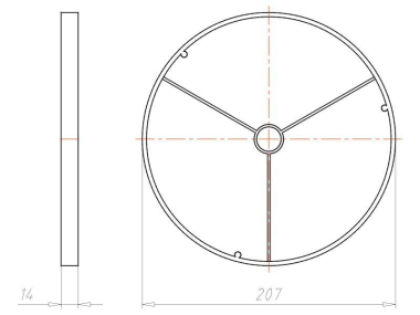 KAIS Kompax Front-Ring           1293-20 