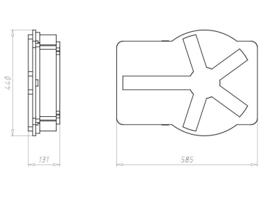 KAIS Gehäuse für                 1293-15 