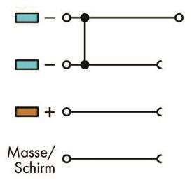 WAGO 270-574 4-Leiter-Initiatorenein- 