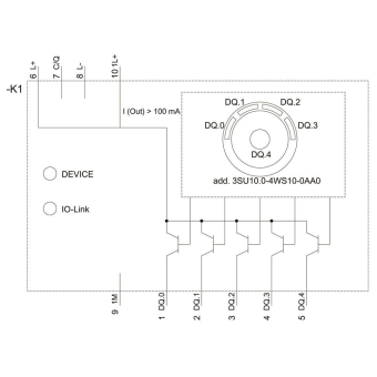 SIEM Elektronik Modul 3SU1400-1GD10-1AA0 