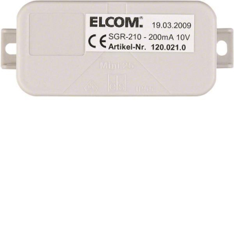 ELCOM BUS-Video-Komponenten      SGR-210 