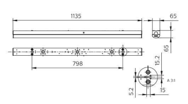 Philips      BN126C LED64S/840 PSU L1200 