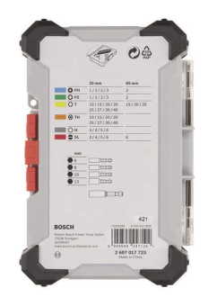 Bosch Extra Hard Schrauberbit Set 43tlg. 