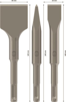 Bosch SDS-plus 3tlg.      SDS-PLUS 3TLG. 