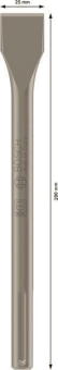 Bosch Flachmeissel SDS-max    1618600210 