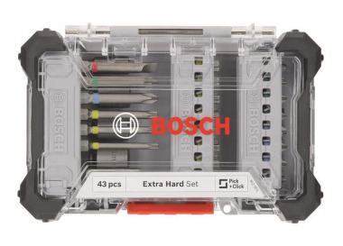 Bosch Extra Hard Schrauberbit Set 43tlg. 