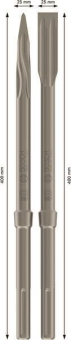 Bosch Meißel-Set SDS-max 4tlg 2607017368 