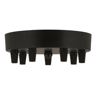 BAIL Deckendose Metall Schwarz    140916 