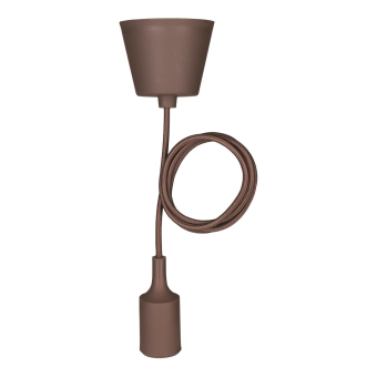 BAIL Silicone Pendant E27 Brown   141583 