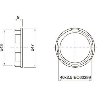 BAIL BAI Schraubring für E27      141396 