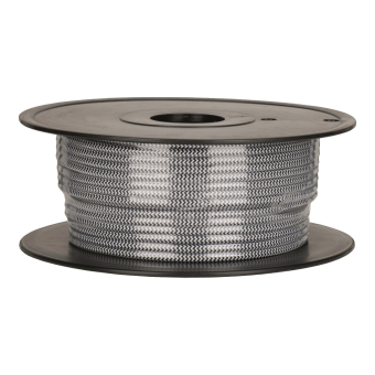 BAIL Textilkabel Schwarz/Weißes   140318 