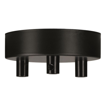 BAIL Deckendose Metall Schwarz    140914 