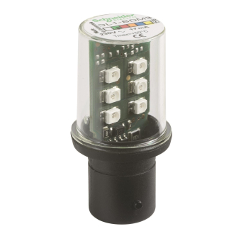 Schneider LED-Lampe grün BA15d   DL1BDM3 