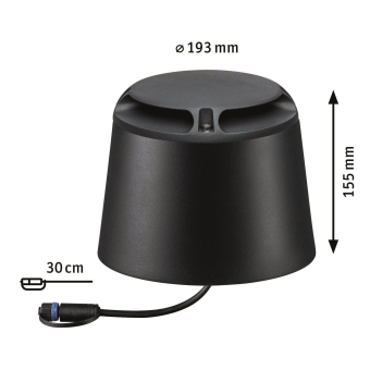 Paulmann Outdoor Plug & Shine Bod  93917 