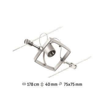 Paulmann Wire Spot MacII max1x10W  94431 