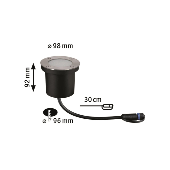 PAULM Outdoor BodenEBL IP65 24V    94274 