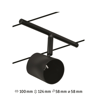 Paulmann WireDC Spot Cup max10W Sw 94470 