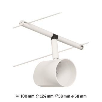 Paulmann WireDC Spot Cup max10W Ws 94468 