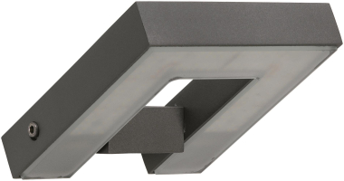 ALBE Wandleuchte Alu anthrazit 1W 620219 