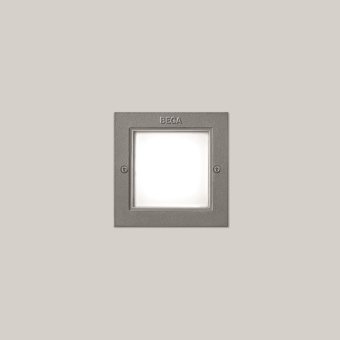 BEGA Einbauleuchte silber       33294AK3 