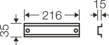 HENS ENYSTAR-Tragschiene für    FP TS 27 